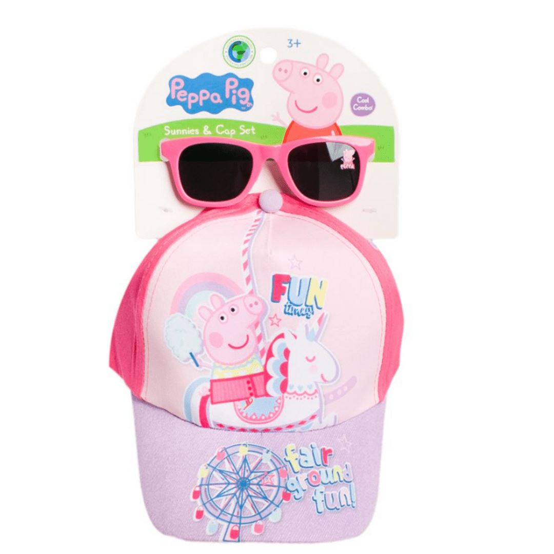 Peppa Pig Sunnies & Peak Cap Set