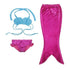 Pink 3pc Mermaid Outfit