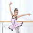 Pink Ballet Tutu Dress with Black Trim