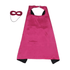 Pink & Black Cape and Mask Dress Up Not specified 