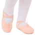 Pink Canvas Split Sole Red Rain Ballet Shoes