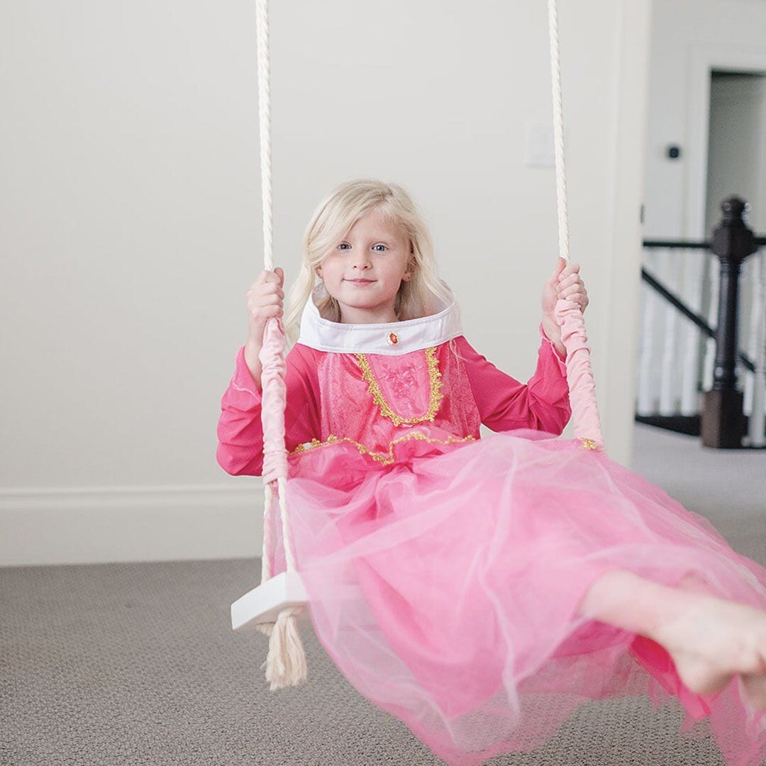 Pink Long Sleeve Princess Dress