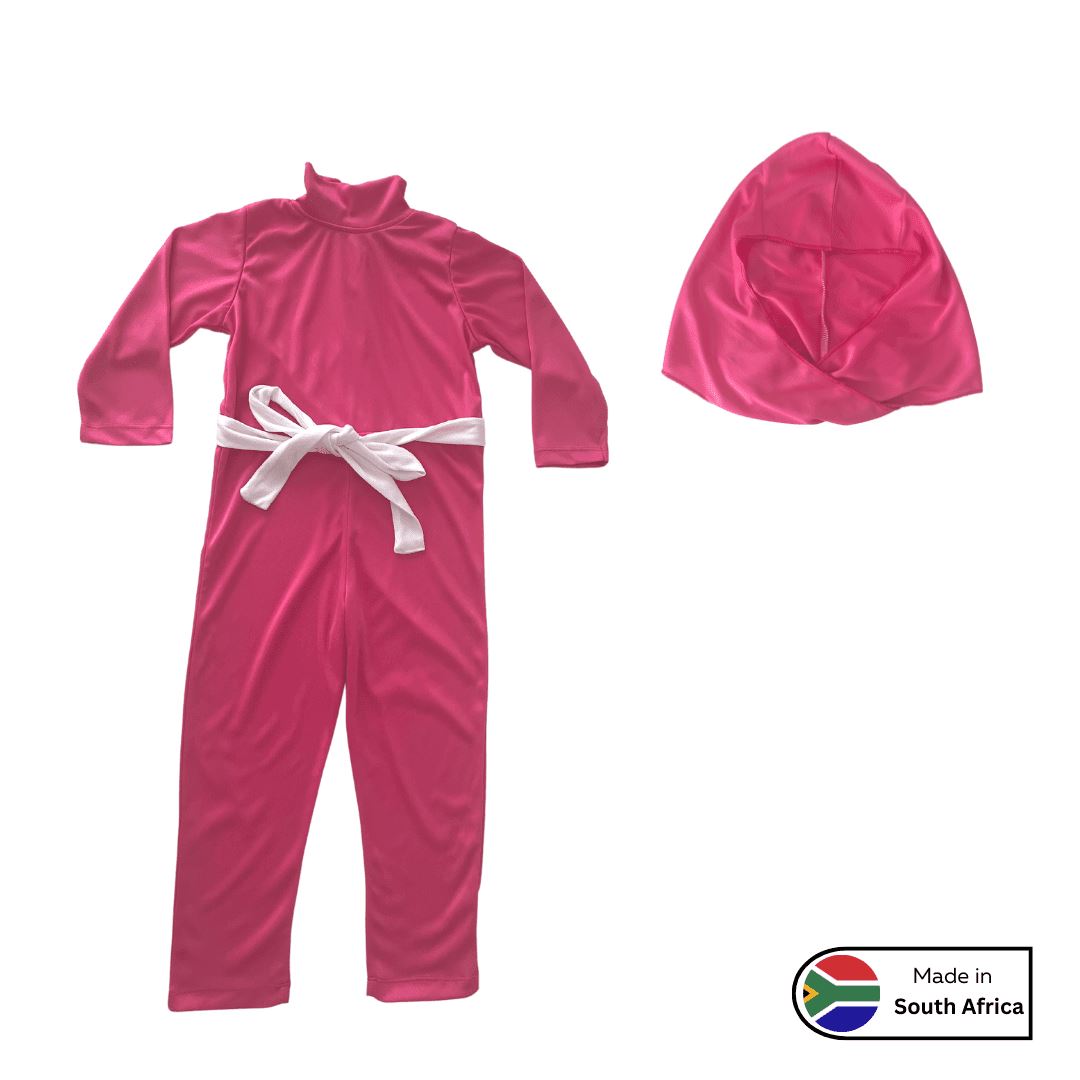 Pink Ninja Jumpsuit