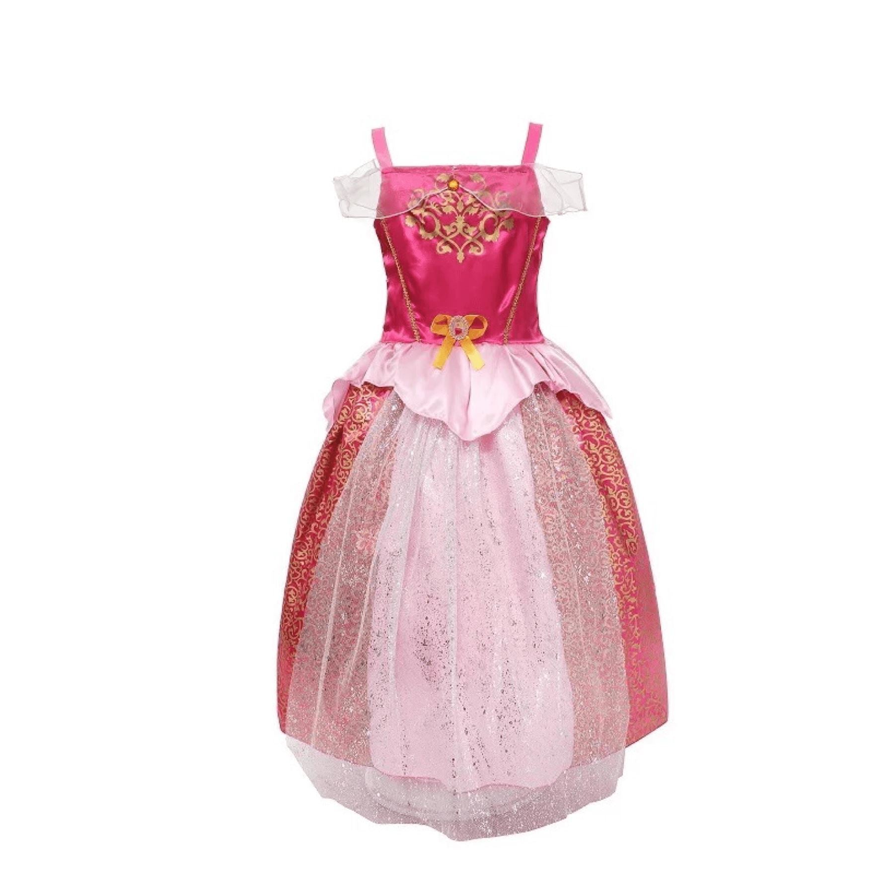 Pink Princess Dress Short Sleeve