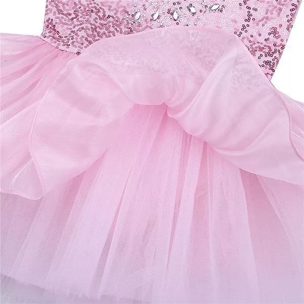 Pink Sequin Tutu Dress