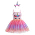 Pink Unicorn Dress and Headband