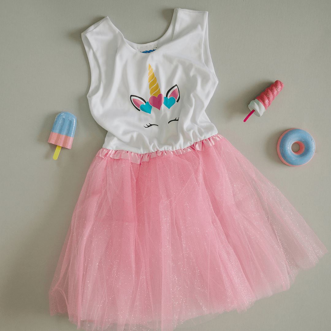 Pink Unicorn Tutu Dress