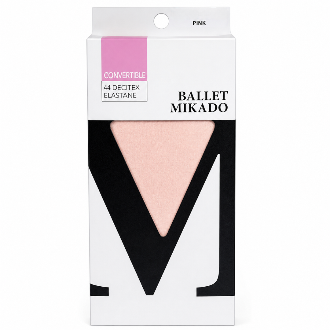 Pink Convertible Ballet Tights