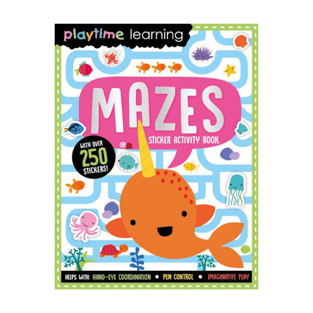 Playtime Learning Sticker Activity - Mazes