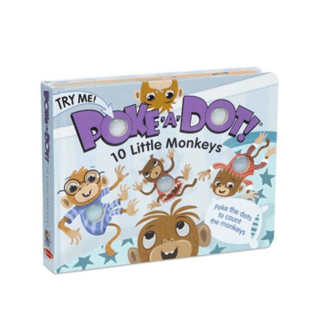 Poke-A-Dot: 10 Little Monkeys