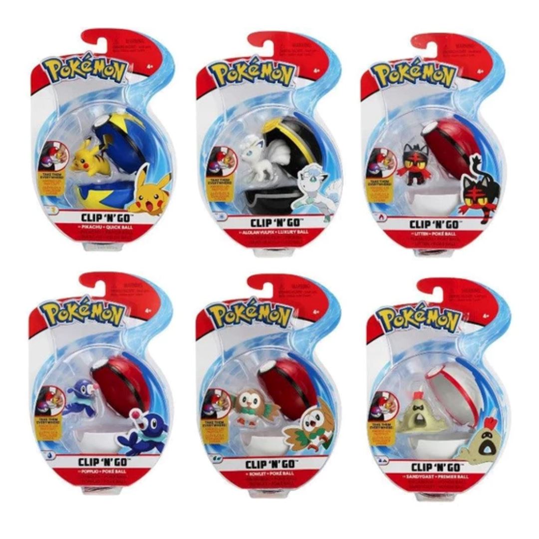 Pokemon Clip n Go Assorted