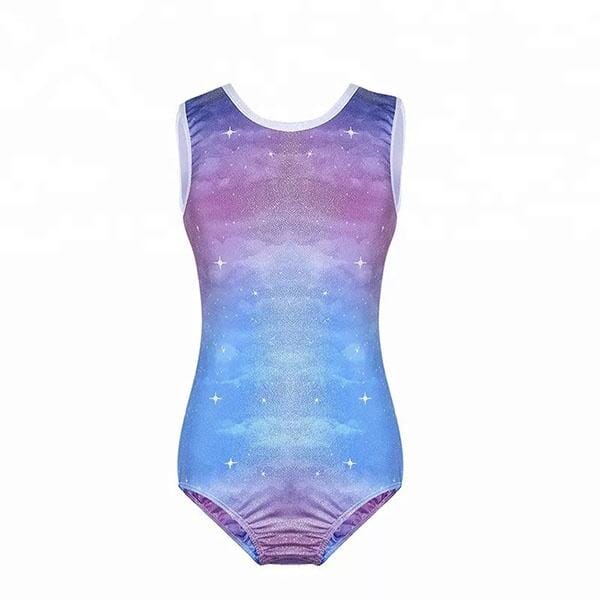 Purple Blue Ombre Leotard