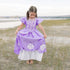 Purple Flower Princess Dress