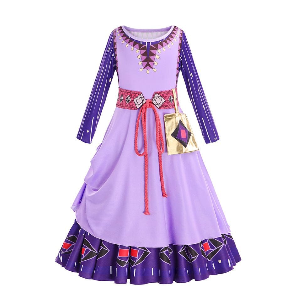 Purple Wish Dress with Bag