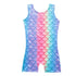 Rainbow Ombre Mermaid Unitard