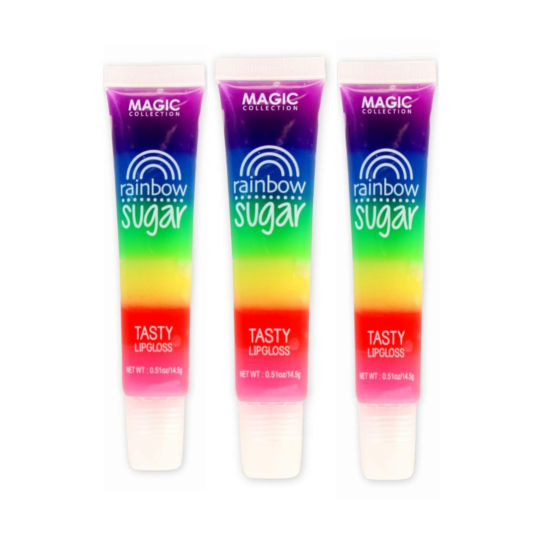 Rainbow Sugar Lipgloss Tube