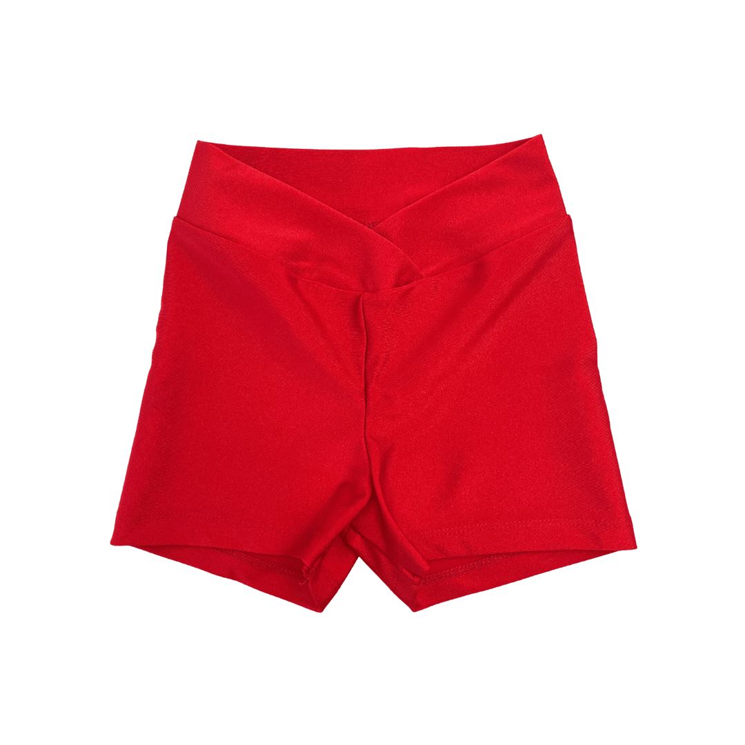 Red Hipster Hotpants Shorts