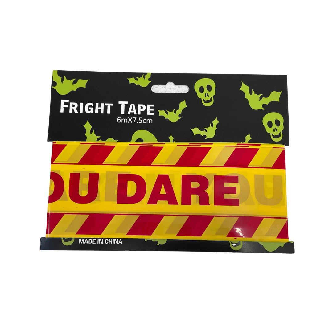 Red Stripe Danger Warning Fright Tape