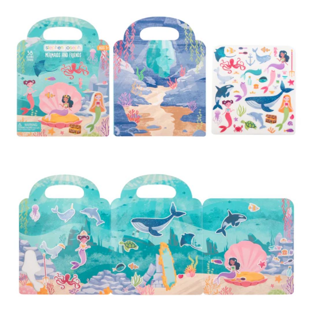 Reusable Sticker Books Mermaid