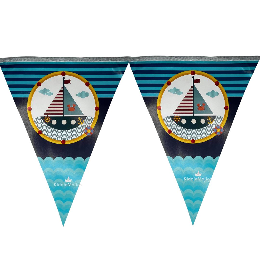 Sailor at Sea Theme Party Banner