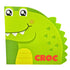 Shape Felt Book - Crocodile