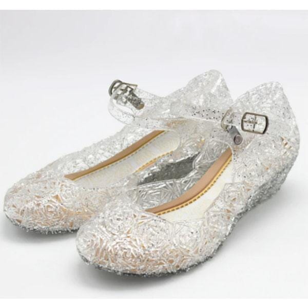 Silver Princess Shoes