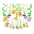 Small Party Animals Party Banner 12pc