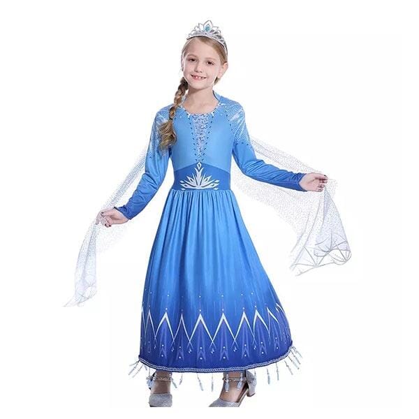 Baju princess elsa frozen best sale