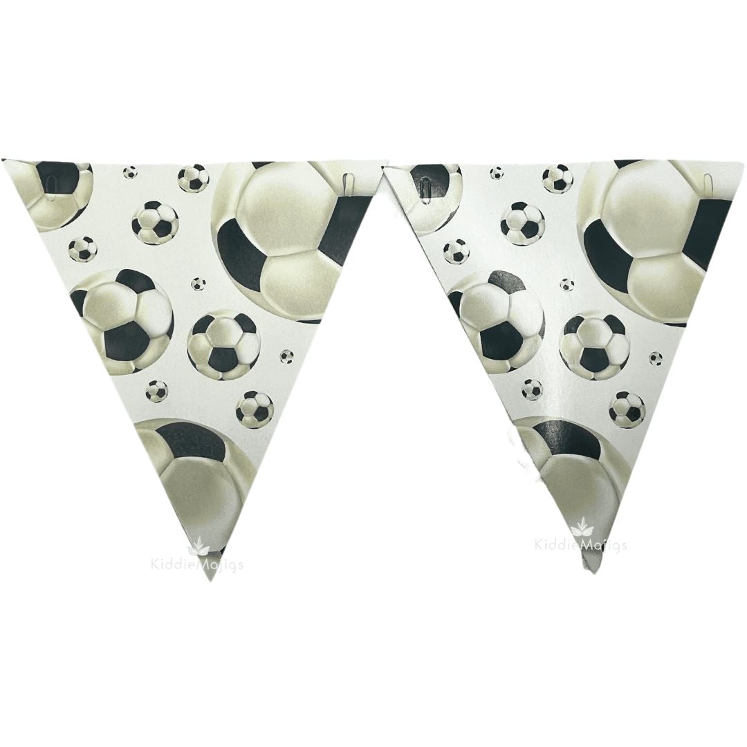 Soccer Ball Party Flag Banner