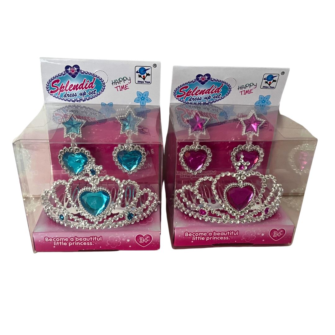 Splendid Tiara and Earrings Set