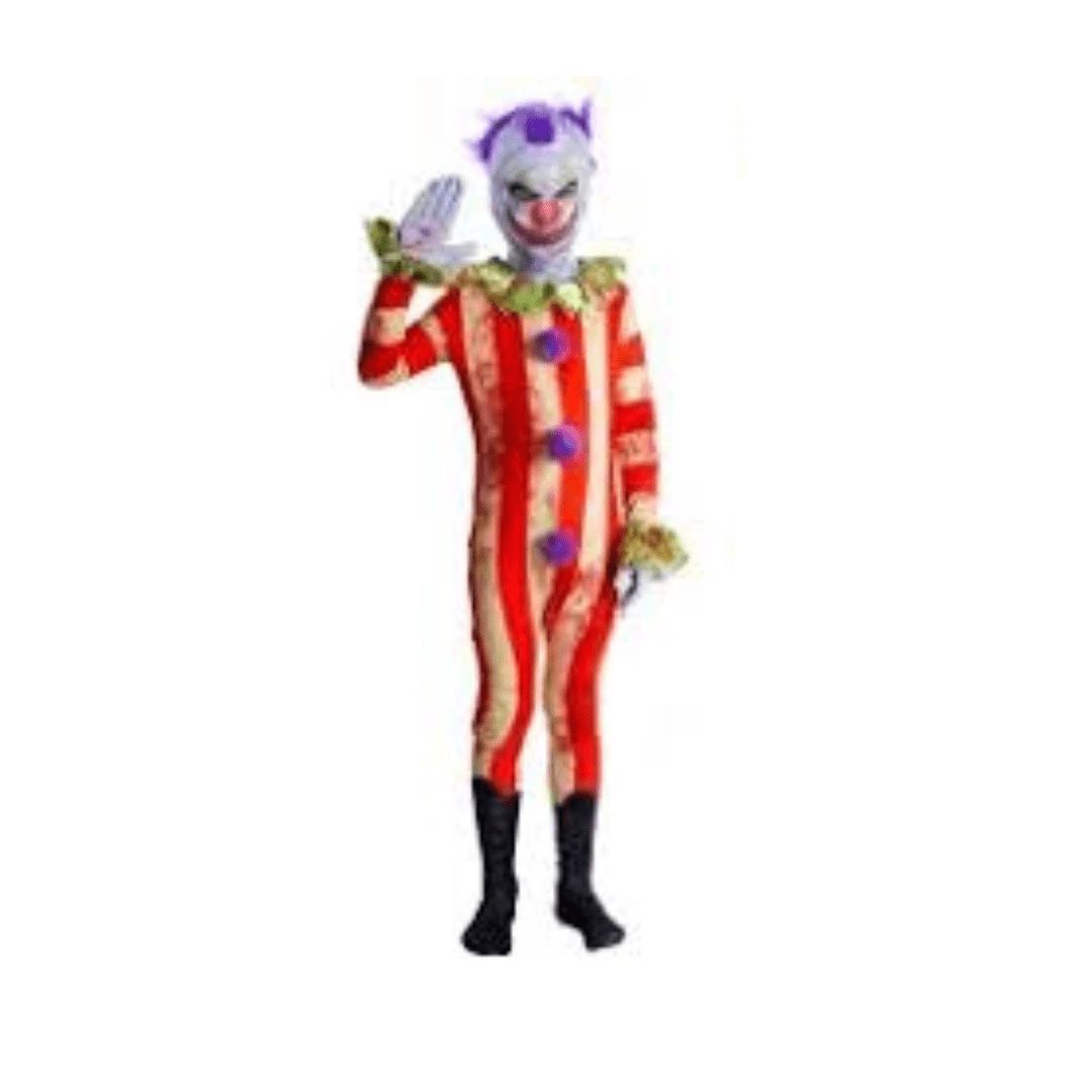 Spooky Clown Halloween Outfit