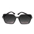 Square Glasses - Black