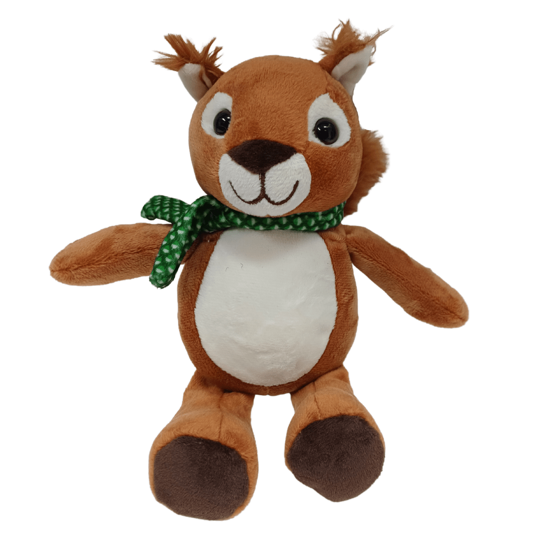 Squirrel soft toy with Scarf Toys Not specified 