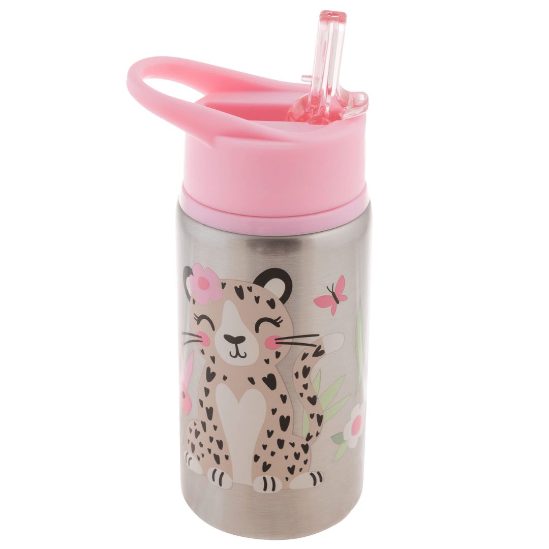 Stainless Steel Water Bottle Leopard