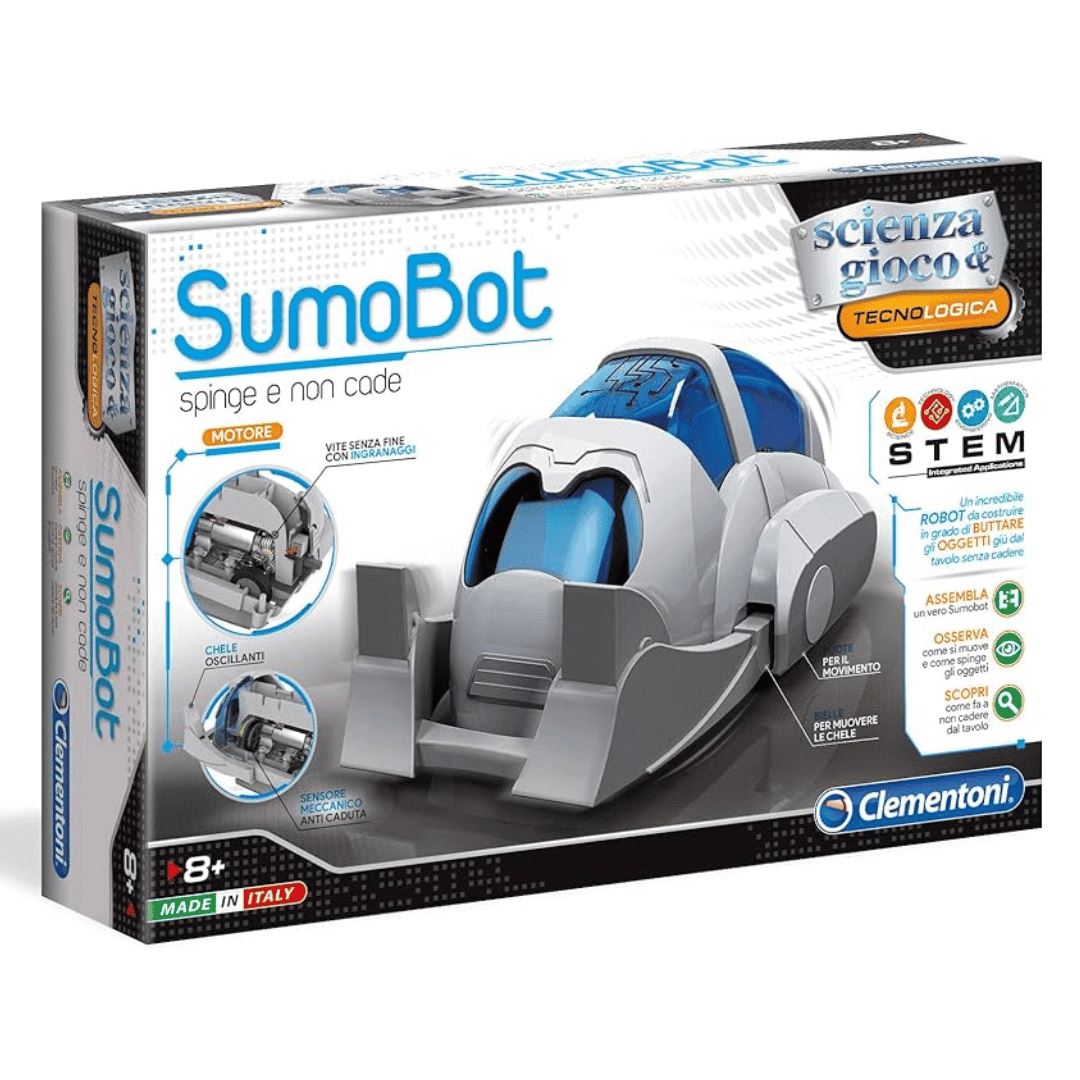 Sumobot - It pushes and turns