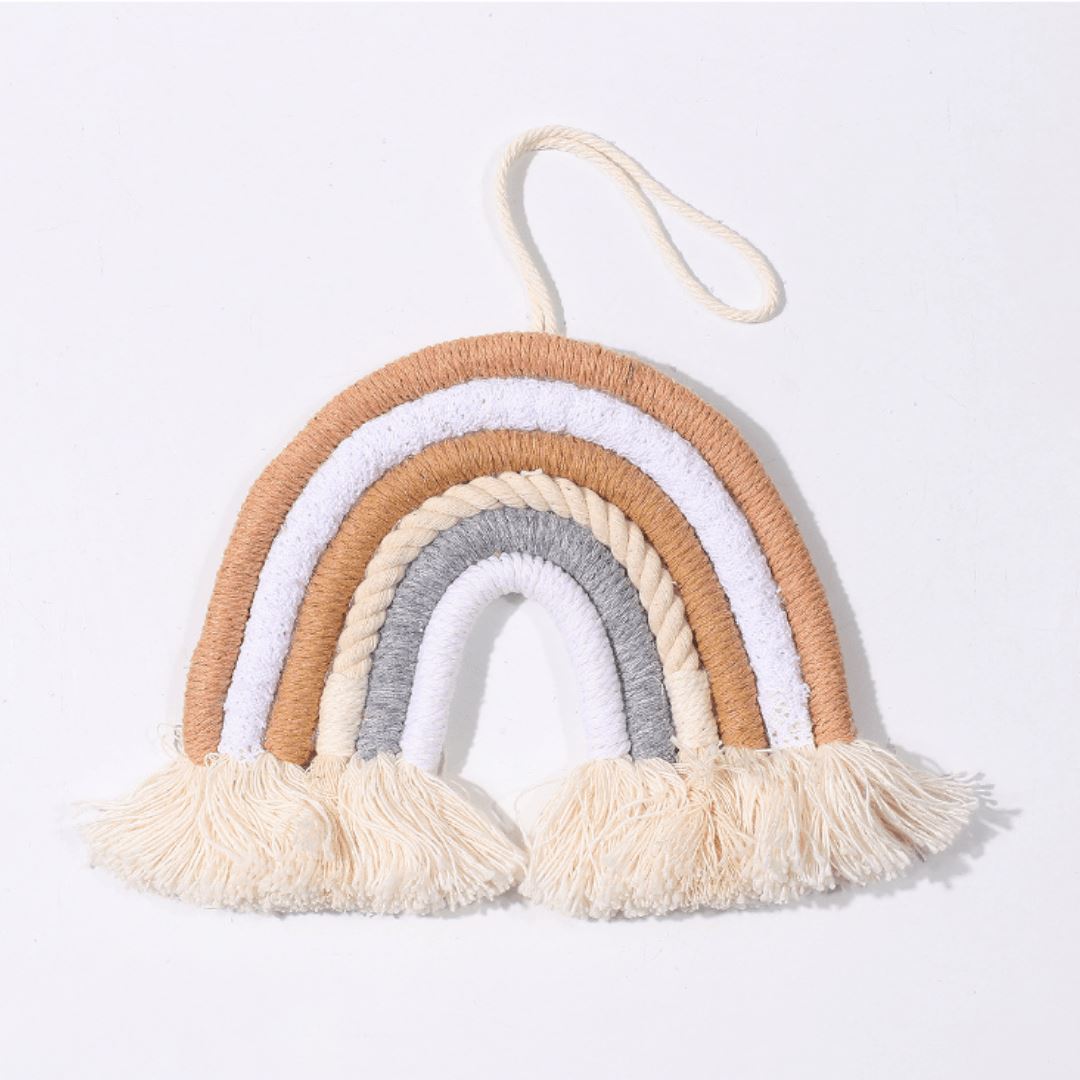 Tan Rainbow Room Decor Tassel