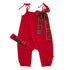 Tartan Bow Christmas Jumper set