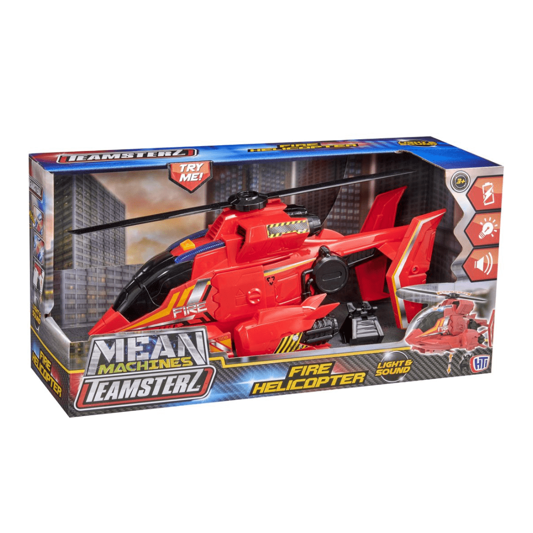 Teamsterz Mean Machines Med L&S Fire Heli Toys Not specified 