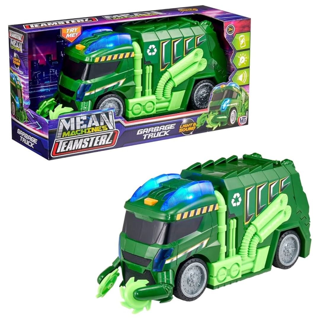 Teamsterz Mean Machines Med L&S Garbage Truck