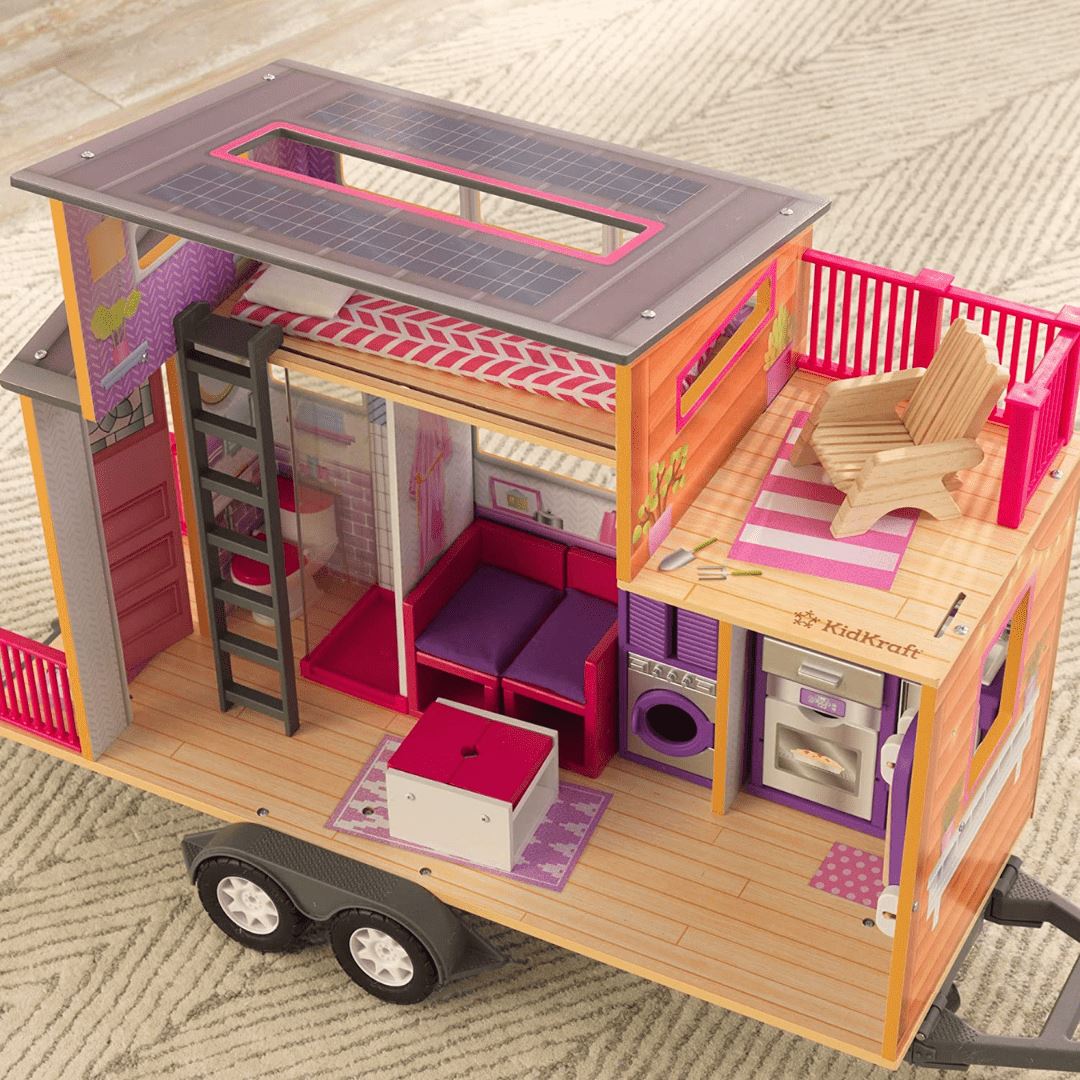 Teeny House Dolls House Trailer