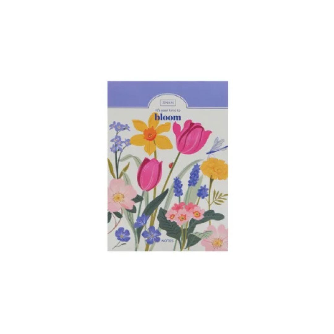 Time to Bloom Notepad A6