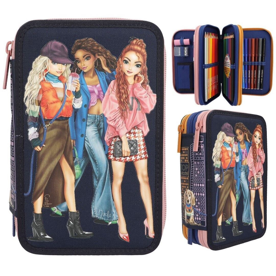 TM Triple Filled Pencil Case City Girls