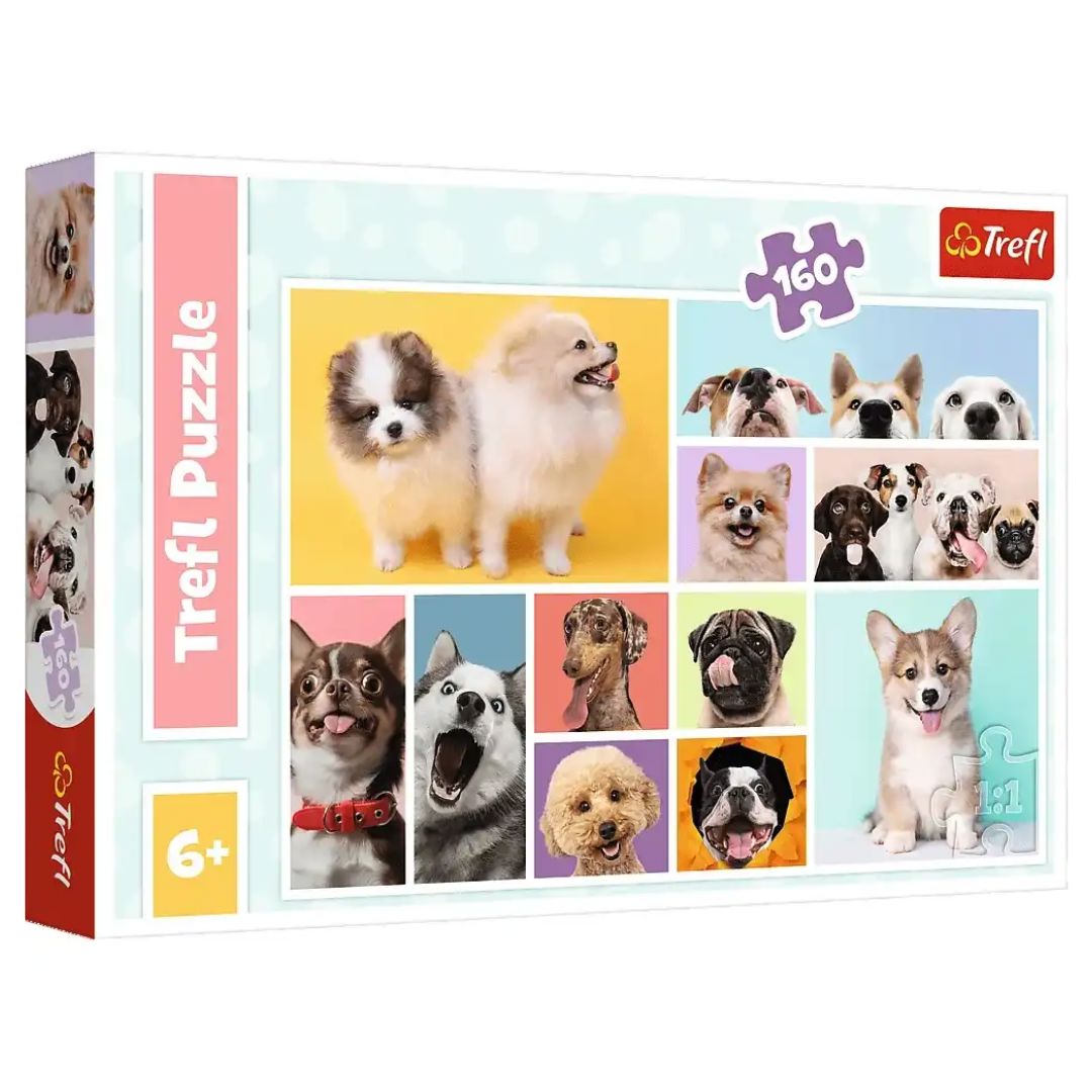 Trefl 160PC Puzzle - Dog Friends