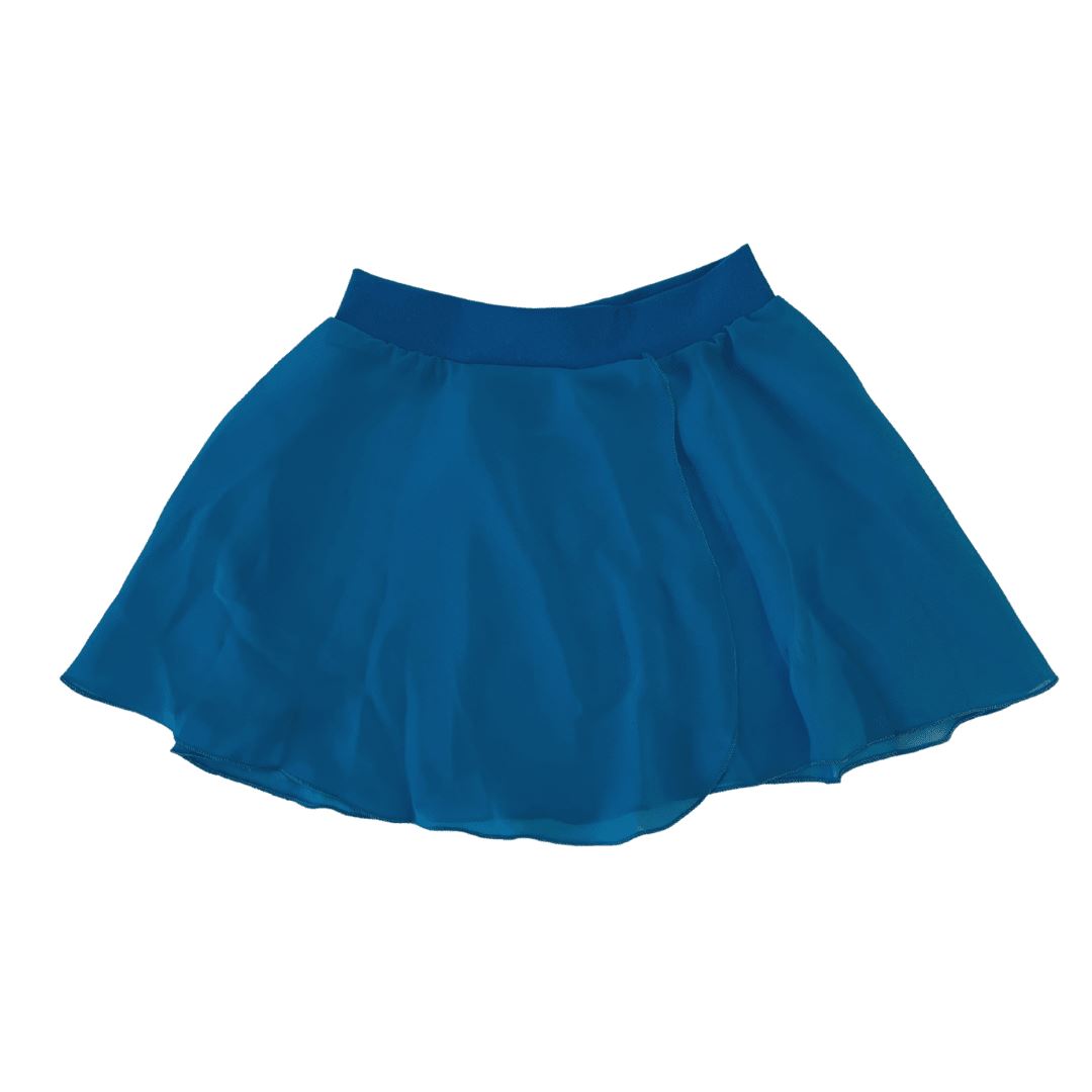 Turquoise Chiffon Ballet Skirt