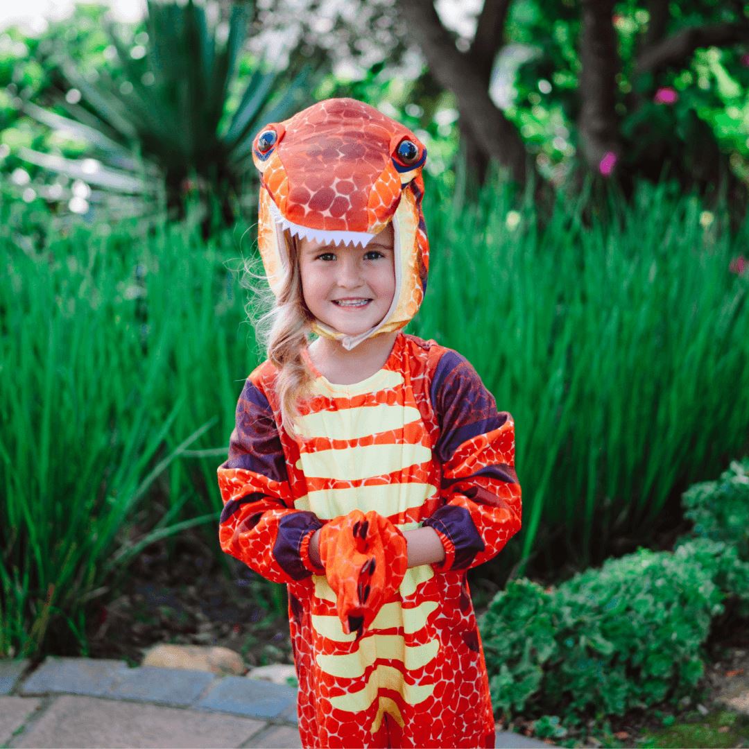 Tyrannosaurus Dinosaur Outfit (Orange)