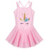 Unicorn Tutu Dress Pink Chiffon