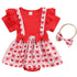 Valentine Romper with Headband