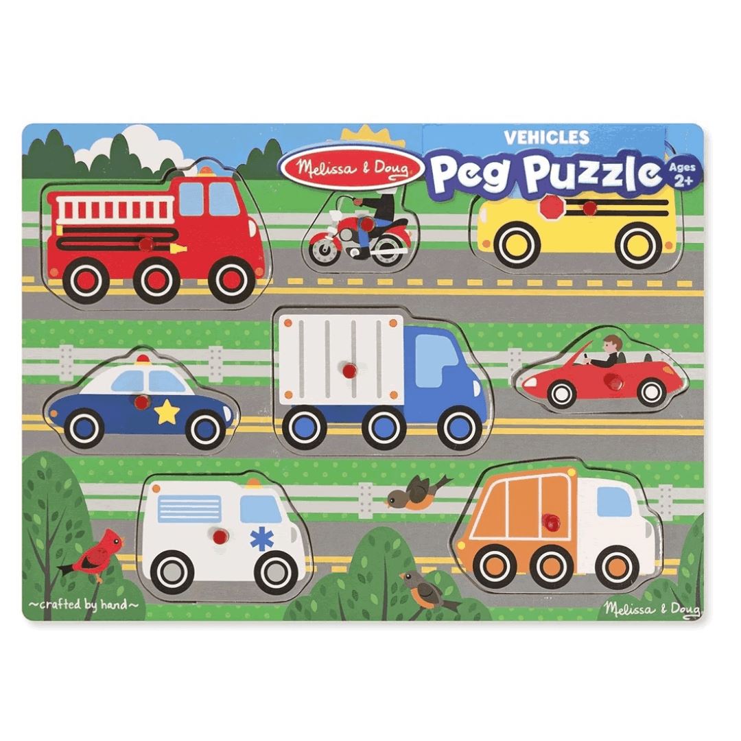 Vehicle Peg Puzzle