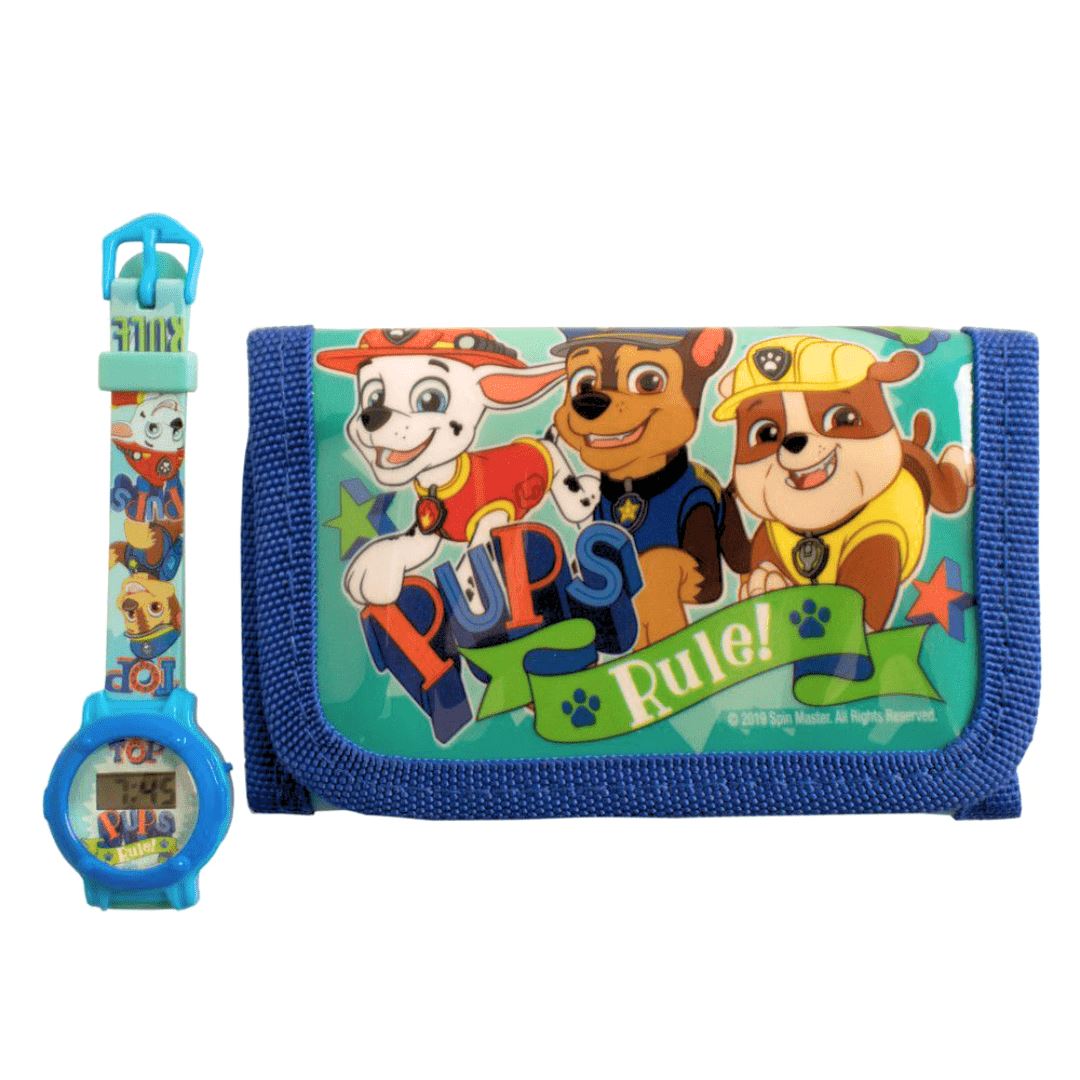 Watch and wallet set - Paw Patrol Boys