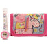 Watch and Wallet Set Peppa Pig